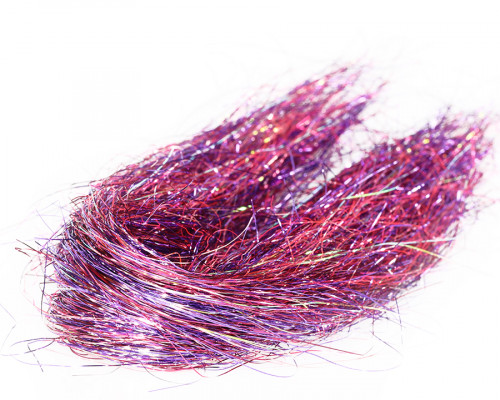 Fine 3D Tinsel Hair, Purple UVR / 62